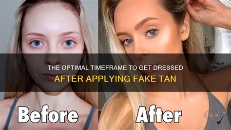 how long after fake tanning can you put clothes on|how long after applying fake tan.